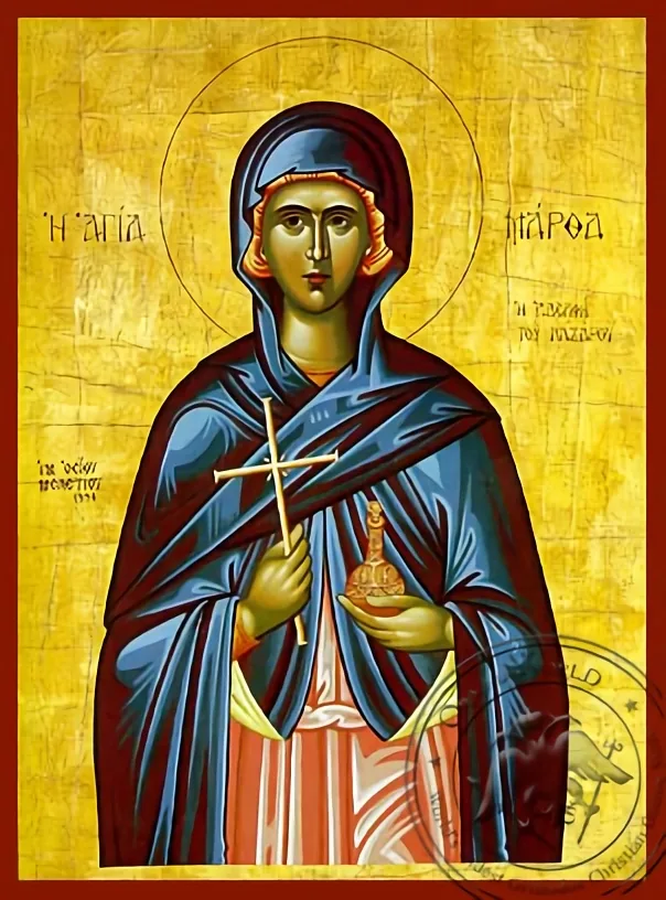 Saint Martha Sister of Lazarus - Hand-Painted Icon