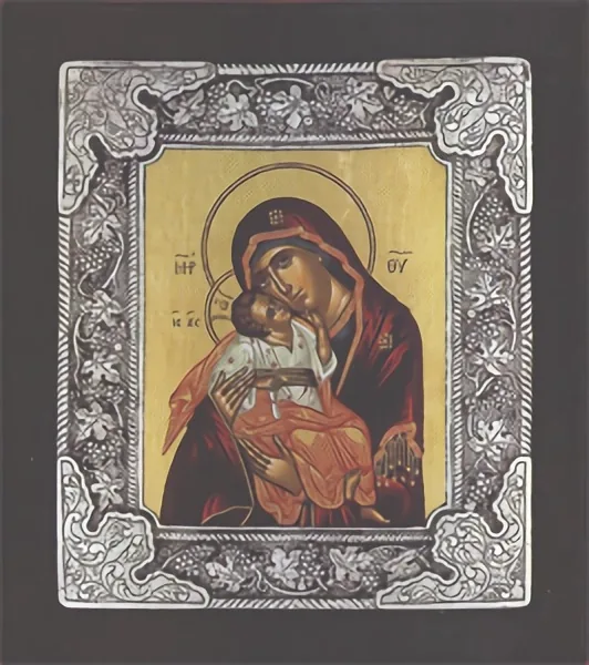 ღვთისმშობელი ტკბილადმბჭობი (რუსული), ვერცხლის ხატი