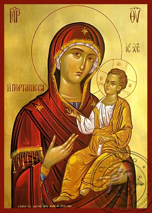 ღვთისმშობელი კარიბჭისა, ხელნაწერი ხატი