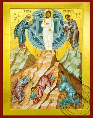 The Transfiguration - Byzantine Icon