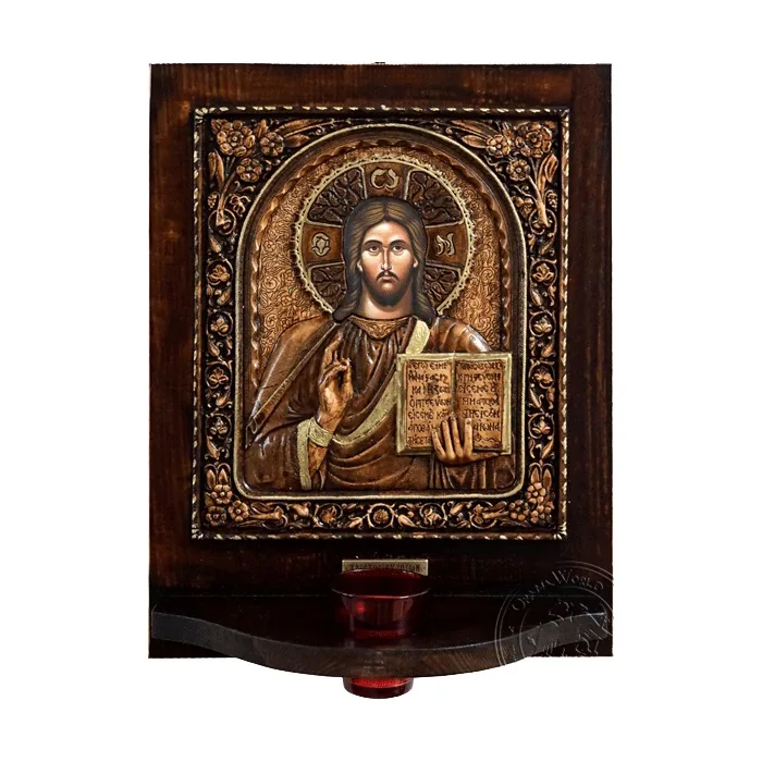 ქრისტე, ხის ნაკვეთი კანკელი