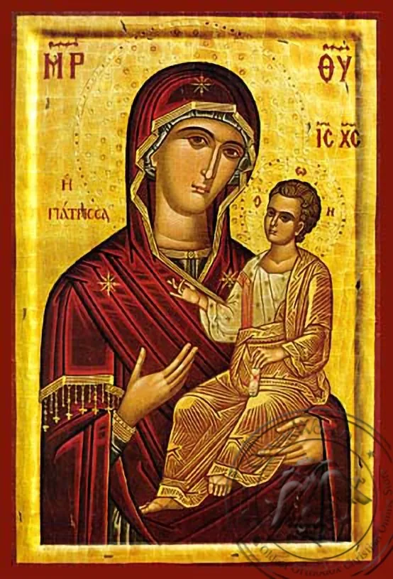 ღვთისმშობელი მკურნალი, ხელნაწერი ხატი