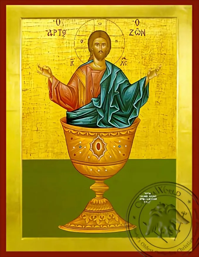 Житие подательница хлеб, византийская икона