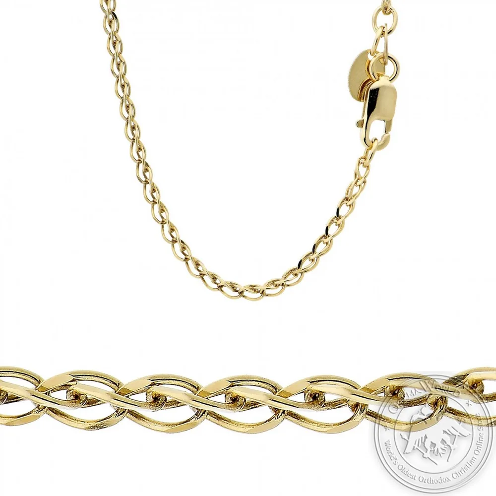 ძეწკვი 14 K ყვითელი ოქროს