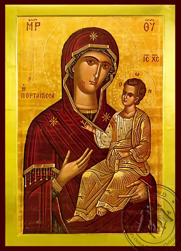 ღვთისმშობელი ყრმით, ოდიგიტრია, კარიბჭისა (კარიბჭე), ივერონი, ბიზანტიური ხატი
