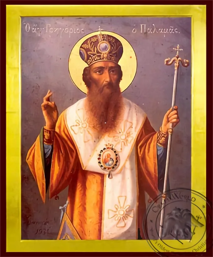 Saint Gregory Palamas the Archbishop of Thessalonica - Byzantine Icon