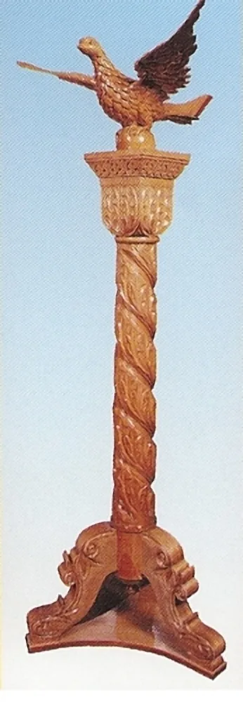 Lectern Woodcarved for Gospel A