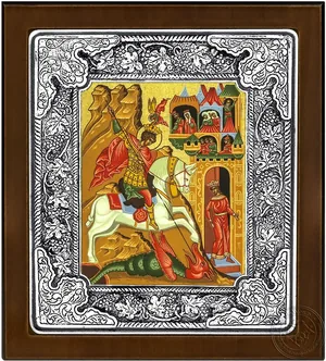 წმინდა გიორგი, ვერცხლის ხატი