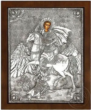 წმინდა დიმიტრი მირონმდინარე, ვერცხლის ხატი