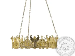 Choros For Vigil Candle No4 & No3 Gold Plated