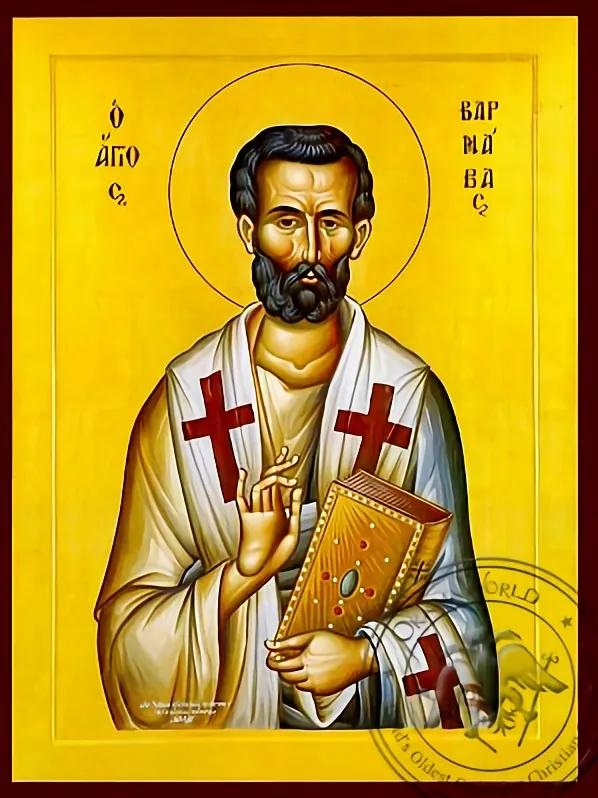 Barnabas the Apostle - Byzantine Icon