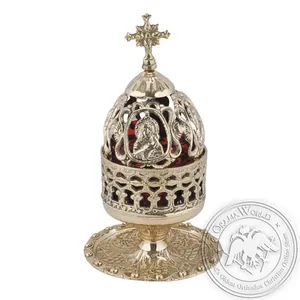 Byzantine Brass Home Oil Lamp - H107