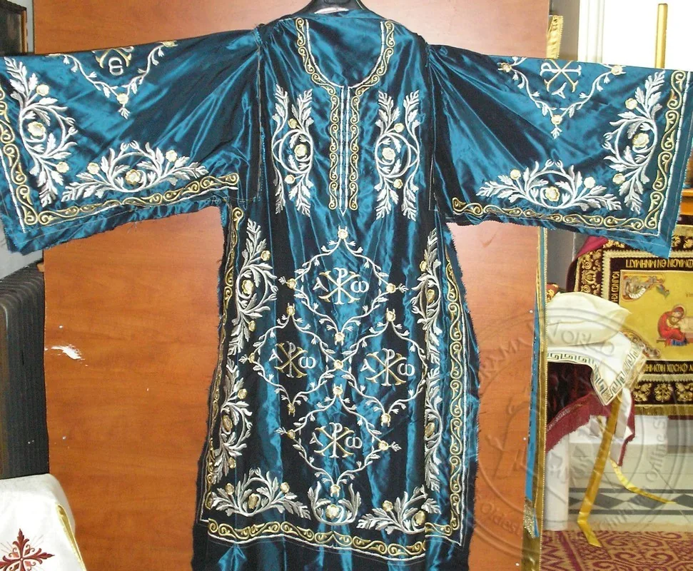 Patmos with Gallons Embroidered - Hieratical Robe