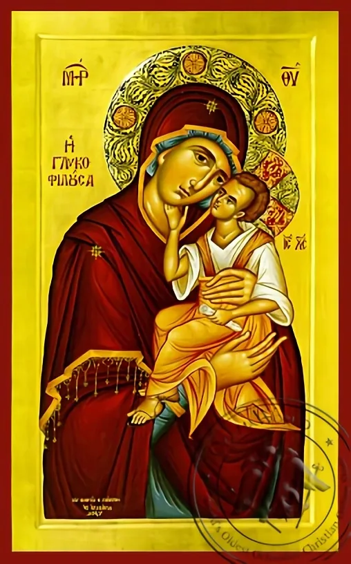ღვთისმშობელი ტკბილად ამბორისმყოფელი, ბიზანტიური ხატი