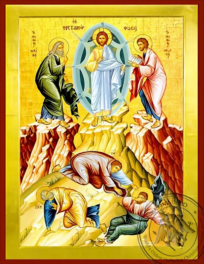 ფერისცვალება, ბიზანტიური ხატი