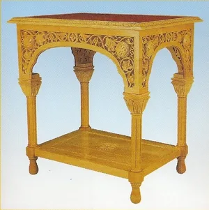 Wedding Table Woodcarved Design A