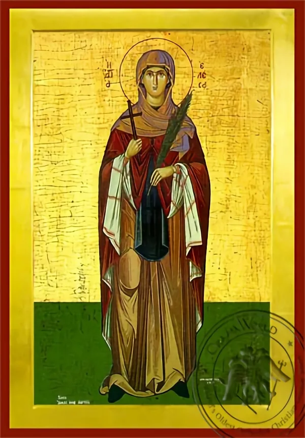 Святая Елеса Кифирская, византийская икона