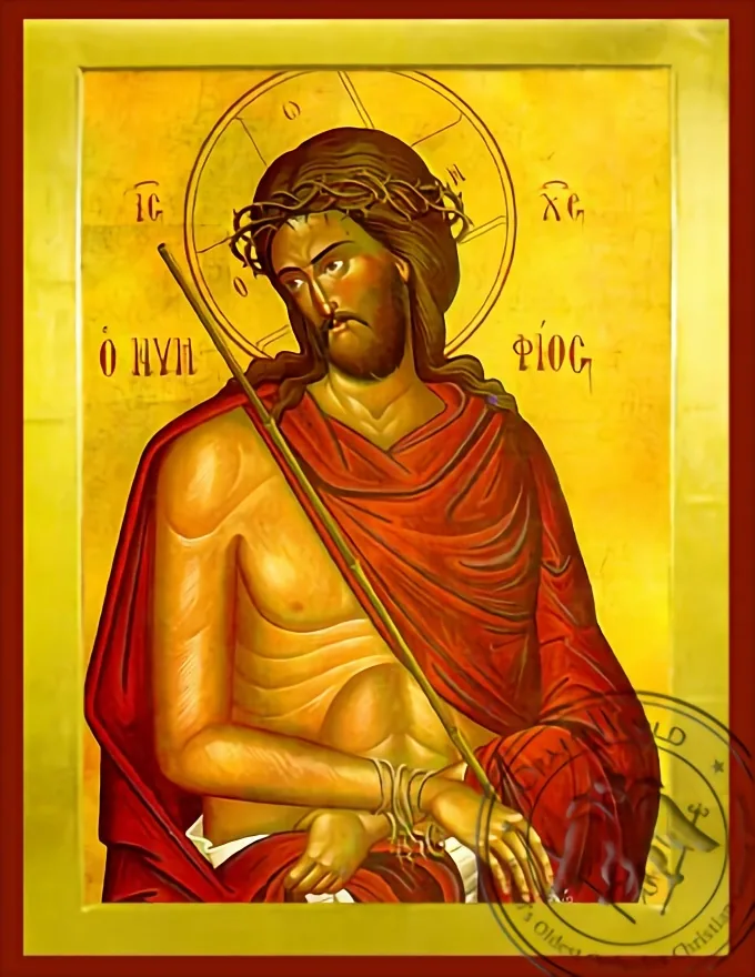 Жених, византийская икона