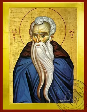 Saint Neilos - Byzantine Icon