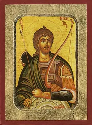 Saint Nikitas - Hand-Painted Icon