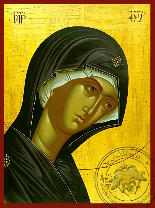 Panagia "Supplicating" - Hand-Painted Icon