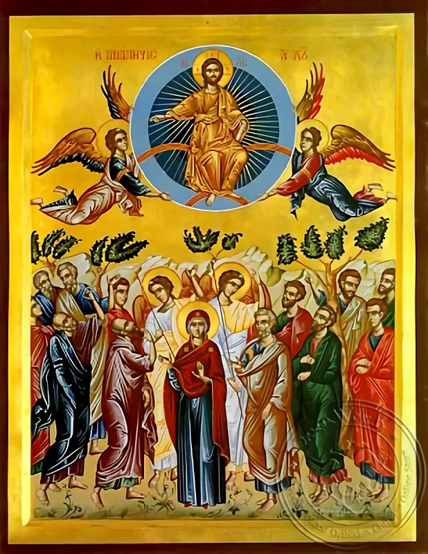 Ascension - Hand Painted Icon
