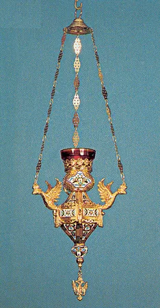 Лампада русский змий модель