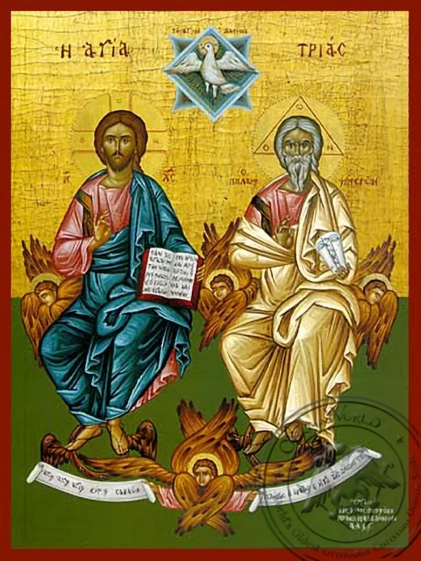 Holy Trinity - Hand Painted Icon