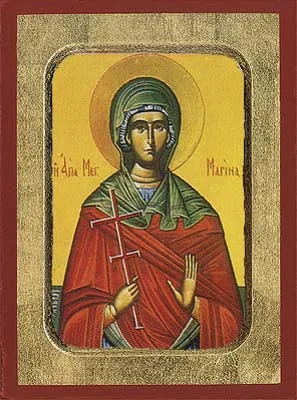 Saint Marina - Hand-Painted Icon