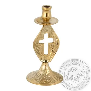 ბიზანტიური სპილენძის საკურთხევლის სასანთლე