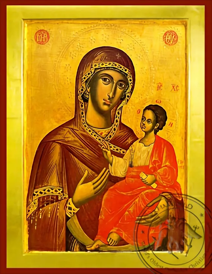 ღვთისმშობელი ყრმით, ოდიგიტრია, ბიზანტიური ხატი