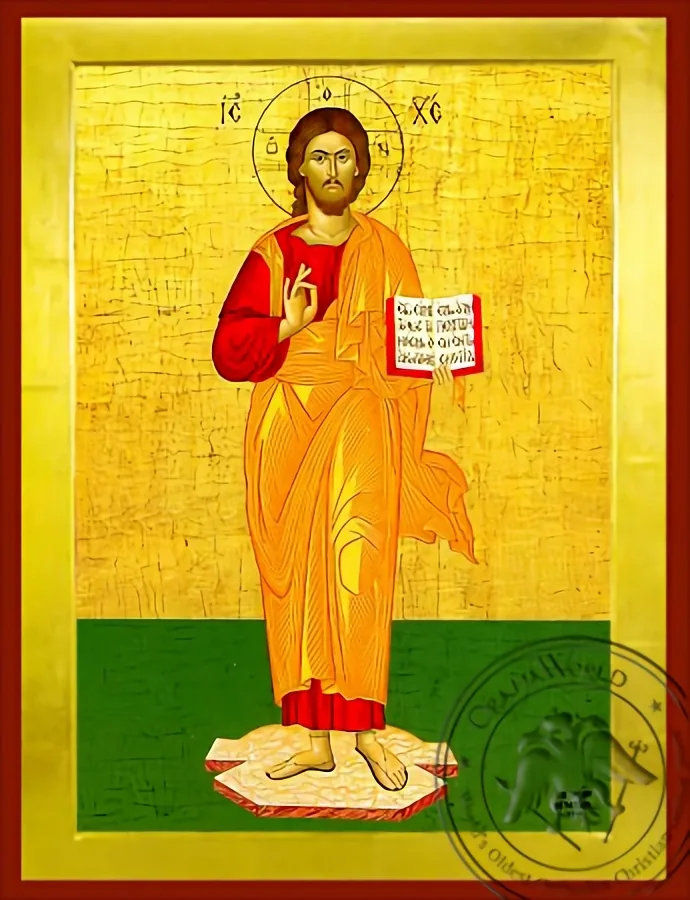 Christ Blessing, Full Body - Byzantine Icon