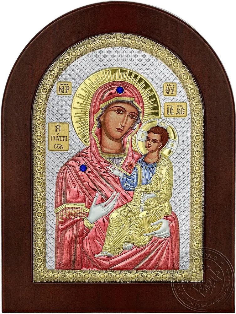 ყოვლადწმინდა ღვთისმშობელი მკურნალი, ვერცხლისფერი ხატი