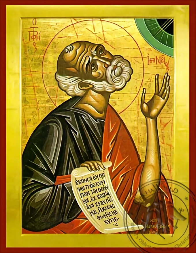 Jonah the Prophet - Byzantine Icon
