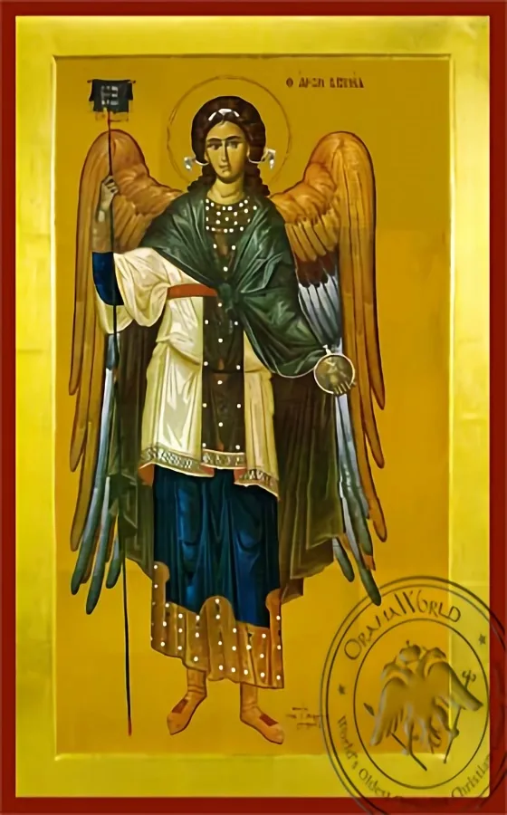 Archangel Gabriel, Full Body - Byzantine Icon
