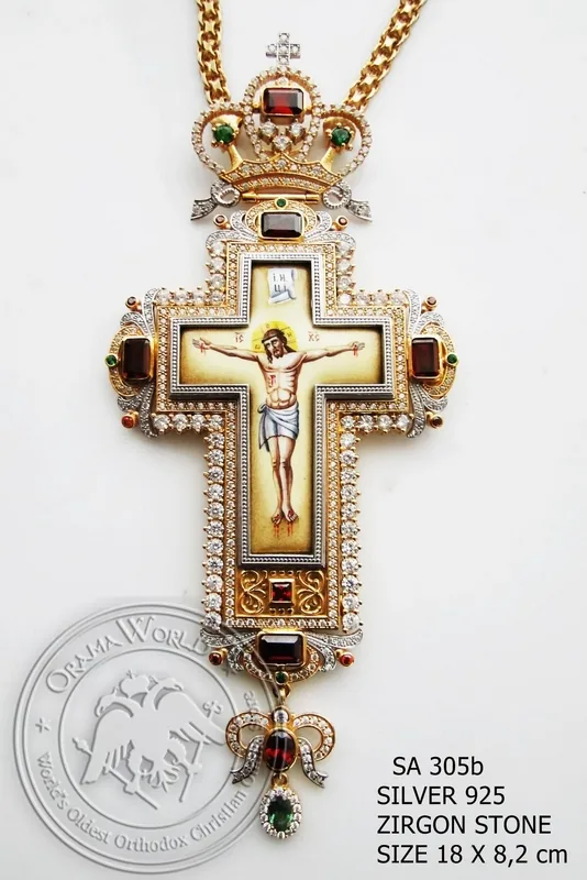 Silver Pectoral Cross - 305