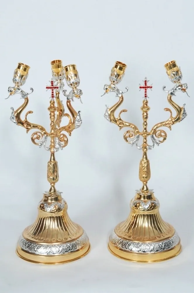Two-Three Candlestand Two Color Pair