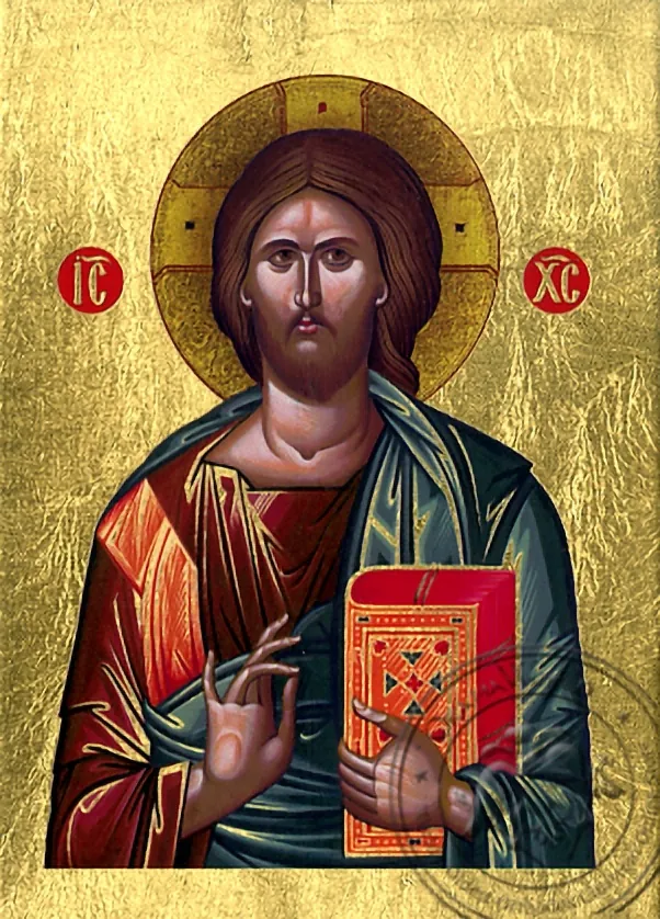მაცხოვარი მაკურთხებელი, ხელნაწერი ხატი