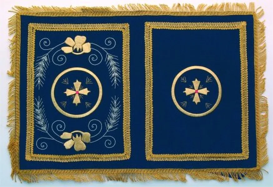 ხავერდის ყდა A ლურჯი