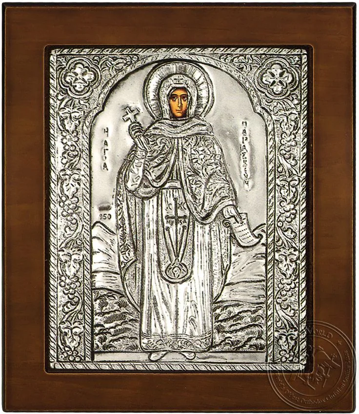 Saint Paraskevi - Silver Icon