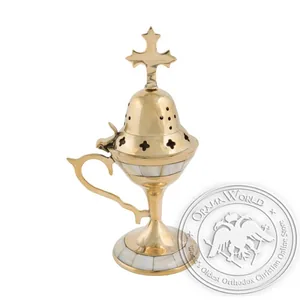ბიზანტიური სპილენძის სახლის საცეცხლური სპილოს ძვლით, H 84