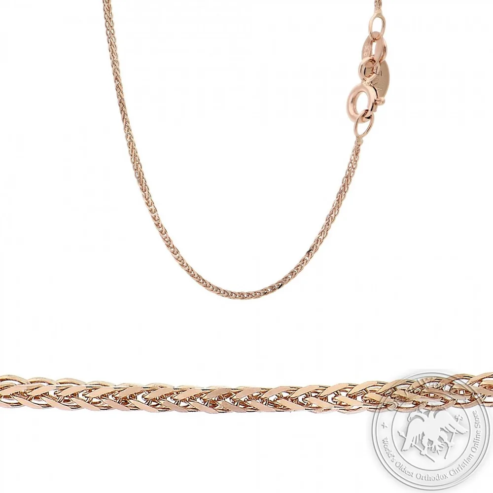 Ladies Chain made of 14K Pink Gold