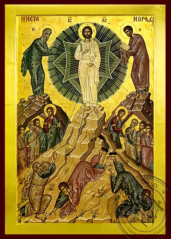 Преображение, византийская икона