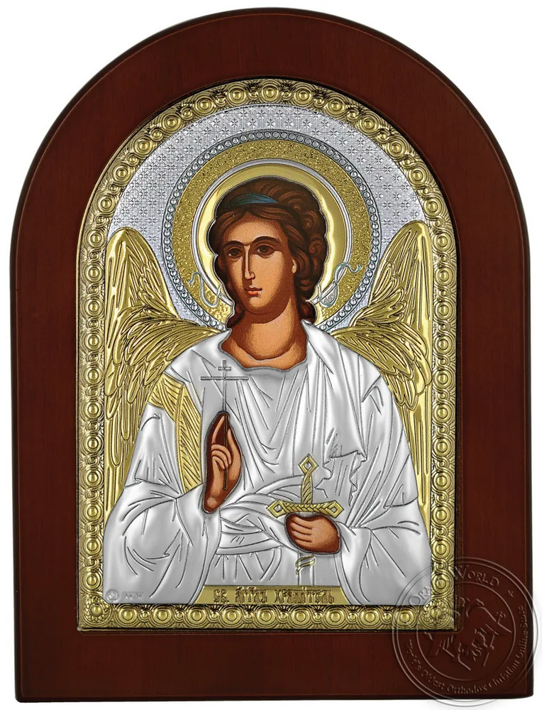 მფარველი ანგელოზი, ვერცხლის ხატი