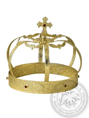 Wedding Crown Gold Plated