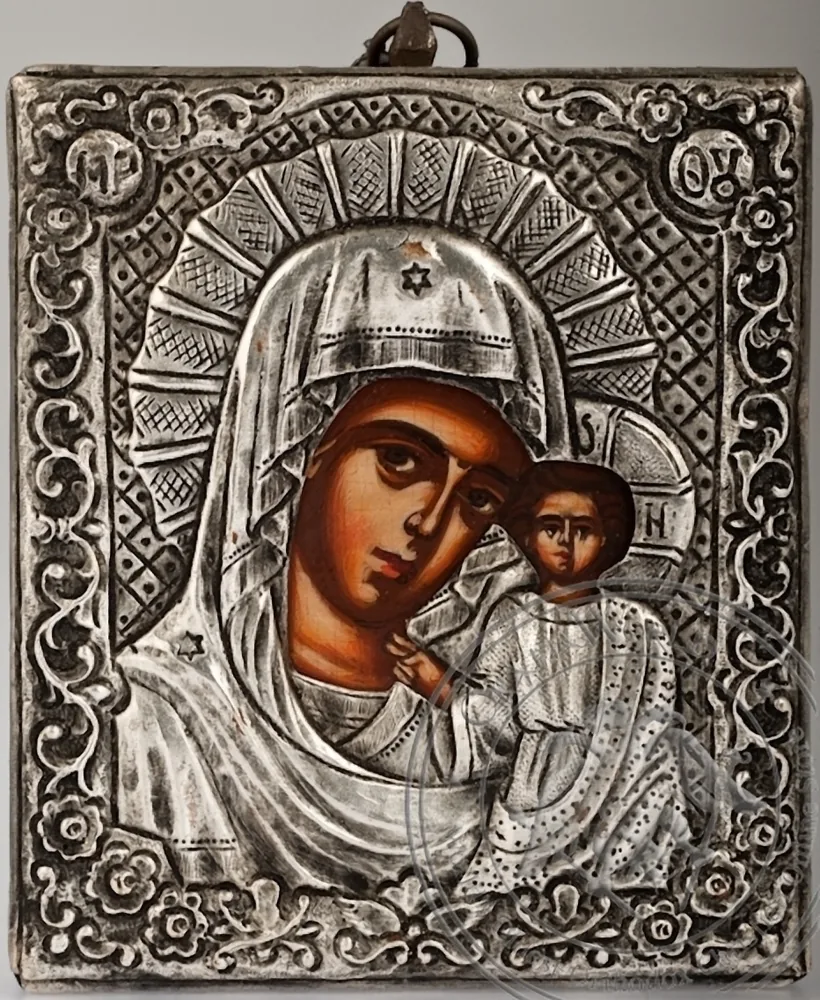 ყაზანის ღვთისმშობელი, ხელნაკეთი ვერცხლის ხატი