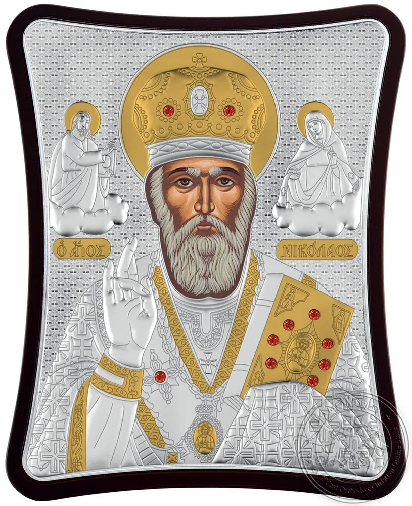 წმინდა ნიკოლოზი, ვერცხლის ხატი