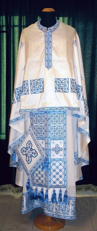 Squares with Chevrons - Hieratical Robe
