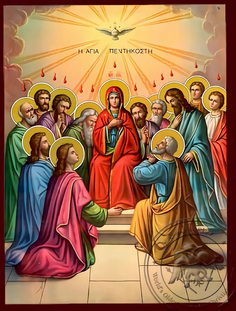 Pentecost - Nazarene Art Icon