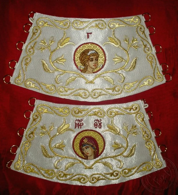 ხარება სახეები, სამღვდელო სამკლავეები